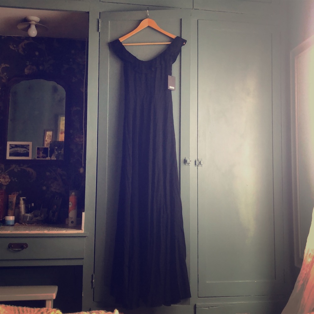 Reformation Verbena Dress - Black
